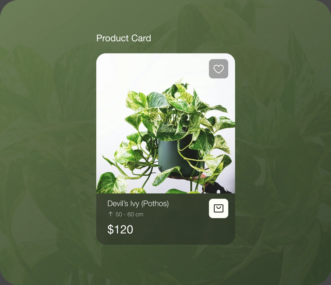 Grouse plant detail page